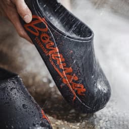 Maden New Casual Letters Non-slip Chef Shoes Men's Summer Outdoor Black Thick Sole Slippers EVA Waterproof Clogs Fishing Shoes