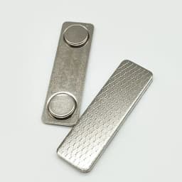 Metal Badge Brooch Strong Magnetic Name Tags 50/100PCS Badge Metal Fastener ID Cards Durable Attachment Holder Decoration