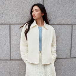 Semir Cotton Coat Women Winter Shirt-Style Bud Top Relaxed Fit 2025 New Lapel Textured Girly Cotton Jacket Women's Clothing