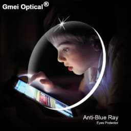 Anti-Blue Ray Lens 1.61 Free Form Progressive Prescription Optical Lens Glasses Beyond UV Blue Blocker Lens For Eyes Protection