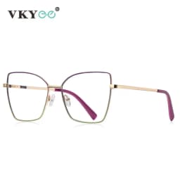 VICKY New Design Prescription Glasses Women Reading Glasses Butterfly Frame Customized Prescription Eyewear Face Contouring 3086