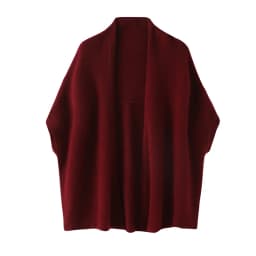Women's Shawl 100% Wool Winter Party Long Warm Cashmere Scarves Hijab Solid Lady Shawl Wrap Adult Female Cardigan