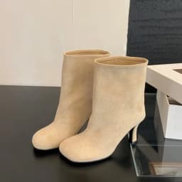 Eilyken New Autumn Winter Fashion Round Toe Women Ankle Boots Concise Thin Heels Shoes Chelsea Short Botas De Mujer