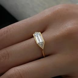 BXINY 1.4CT Moissanite Rings 925 Sterling Silver for Women Solitaire Lab Diamond Wedding Band Gifts Minimalist Jewelry with GRA
