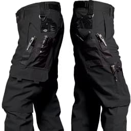Multi-pocket Work Pants Men Waterproof Straight-leg Cargo Pants Outdoors Wear-resistant Hiking Casual Pants Spring Male Joggers