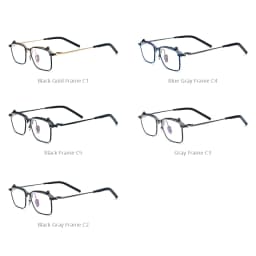 FONEX Titanium Glasses Frame Men Brand Design Flip Square Eyeglasses Frame Flip-up High Quality Japanese Ultralight Eyewear 401T