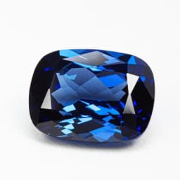 L-Lab Grown Sapphire Royal Blue Rectangular Cushion Shape VVS1 for Charms DIY Jewelry Making Material Selectable Certificate