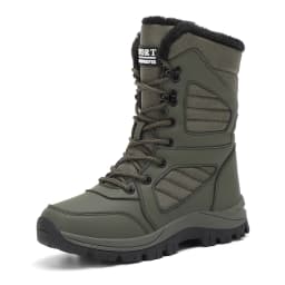 Winter Women Snow Boot High-top Waterproof Ankle Boots Ladies Thick Plus Warm Snow Hiking Boots Outdoor Cotton Shoes Sneakers