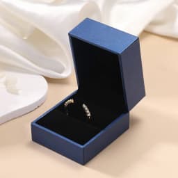 LinkerLove Moissanite Ring Open Wedding Band S925 Sterling Silver for Women 18K Gold Plated Diamond Ring Party Trendy Jewelry