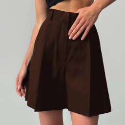 Wolfeel Women's High Waisted Shorts with European and American Style Casual Office Shorts Suitable for Work and Daily Wear
