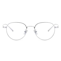 FIRADA Fashion Comfort Eyewear Luxury Retro Round Titanium Glasses Optical Prescription Eyeglasses Frame For Men Women 2A66-C