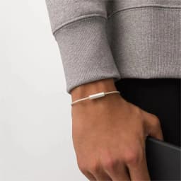 French Fashion Jewelry Le Gramme Bracelet Rope for Men and Women 7 Gram 925 Sterling Silver Luxury Christmas Gift Wholesale