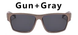 Square Sunglasses Men Women DELTA Brand Driving Sun Glasses Female Luxury Design Aluminum Magnesium Goggles UV400