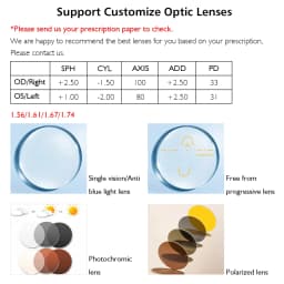 Men and Women Square Full Rim Glasses Frame Polarized Clip on Sunglasses With Colorful Clip Ons For Prescription Lenses
