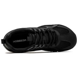 HOBIBEAR Unisex Wide Toe Barefoot Shoes Minimalist Retro Walking Sneakers Hiking Trail Running Shoes for Men Women