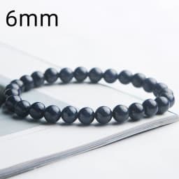 Genuine Natural Blue Sapphire Gemstone Bracelet 7mm 8mm 9mm Women Female Man Stretch Crystal Round Beads Bracelet AAAA