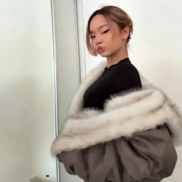 Warm Hooded Wowone's Faux Fur Jacket Batwing Sleeve Zipper Loose Reversible Puffy Coat With Pocket 2026 New Winter Lady Jackets