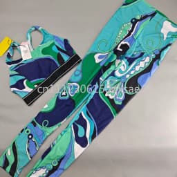 Classic Design Lady Headband Scarf Romper with Letter Signature Logo Yoga Sets Luxury Brand Lady Sports Sets Beachwear