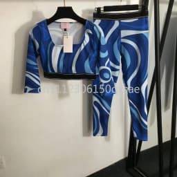 Classic Design Lady Headband Scarf Romper with Letter Signature Logo Yoga Sets Luxury Brand Lady Sports Sets Beachwear