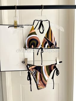 Classic Design Lady Headband Scarf Romper with Letter Signature Logo Yoga Sets Luxury Brand Lady Sports Sets Beachwear