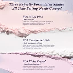 Flower Knows Knight Unicorn Collection Cloud Loose Setting Powder
