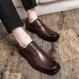 Trend Men's Dress Shoes High Quality Brogues Office Casual Business Shoes For Men Classic Wedding Party Formal Leather Shoes Man
