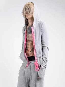 Oversized Hoodie Women Y2k European and American Retro Oversized Zipper Harajuku Street Hip-hop Casual Zipper Sweatshirt Unisex