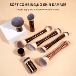 MAANGE 28pcs Makeup Brushes Set Gift Box Double Head Foundation Brush Concealer Brush Powder Brush Blending Eyeshadow Brushes