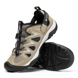 FitVille Men's Sandals Wide Closed Hiking Sandal Arch Support Plantar Fasciitis Quick-dry Non-Slip Summer Beach Shoes for Men