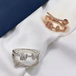 Luxury Classic High Quality Fashion s925 Silver Time Running Rotatable Moissanite Ring Accessories Jewelry RingHoliday gift