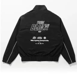 Unisex Black Zipper Jacket, Jinx Manhwa Team Black Jaekyung Cosplay Coat MMA Fight Championship Casual Costume