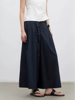 CHIC VEN Korean Women Culottes Solid New Loose Casual High Waisted Three-dimensional Pleated Wide Leg Skirt Pants Summer 2026