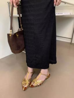 T Strap Roman Cross Strap Slingback Sandals Women Low Heel Summer Open Back Hollow Out Ladies Casual Comfortable Shoes Sandalias