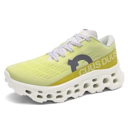 Unisex Sneakers Fashion Lace Up Outdoor Running Anti Slip Cushioning Men Training Shoes 2026 Comfort Thick Soled Sports Shoes