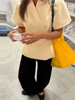 Elegant Women's Short Sleeve Blazer Coat One Button V Neck Short Sleeve Waist Cinching Jacket 2026 Spring Summer Daily Outwears