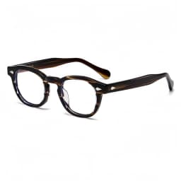 MOSCOT Style LEMTOSH Glasses Luxury Classic Tortoise Black Round Vintage Acetate Frame Unisex Celebrity Inspired Eyewear
