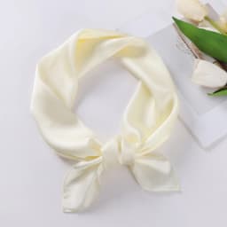 Woman Scarf Print Hijab Headscarf Bandana Handkerchief Silk Scarves Woman Square Luxury Female Shawl Head Wrap Wear