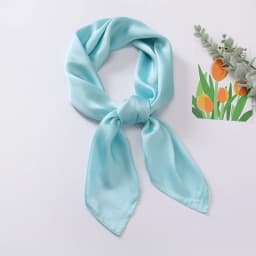 Woman Scarf Print Hijab Headscarf Bandana Handkerchief Silk Scarves Woman Square Luxury Female Shawl Head Wrap Wear