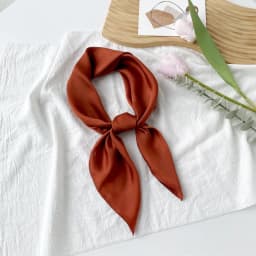 Woman Scarf Print Hijab Headscarf Bandana Handkerchief Silk Scarves Woman Square Luxury Female Shawl Head Wrap Wear
