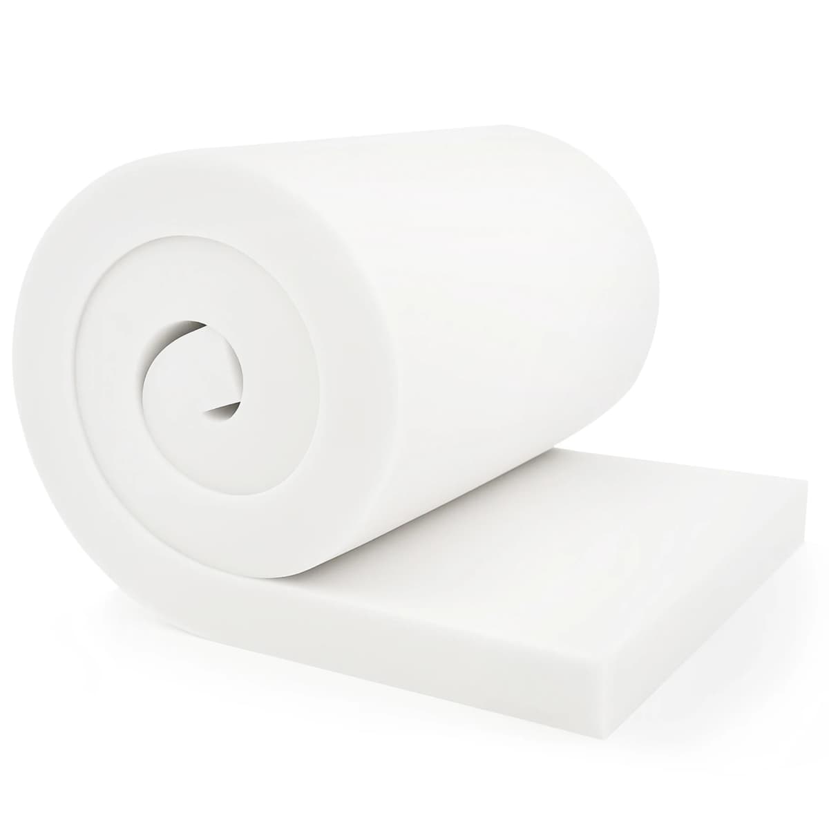 3/4/5/6 inch Thickness Foam Cushion Cuttable Upholstery Foam Pad For Filling Outdoor Furniture Padding Bench Bay Window Cushion