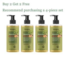 500ML Rosemary Hair Shampoo Gentle Cleaning Scalp Enhance Smoothness Strengthen Hair Root Anti-frizzing Volumizing Refreshing Natural Hair Shampoo