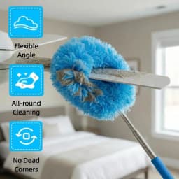 1Pc Cleaning Duster Lightweight Dust Brush Flexible Dust Cleaner Gap Dust Removal Dusters Household Cleaning Tools