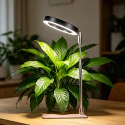 Indoor Full-Spectrum Plant Growth Lights, Led Plant Lights, and Indoor Sunlight-Like Growth Lights, Suitable for Indoor Plants, with a Retractable Base.