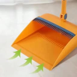 1set Foldable Broom And Dustpan Combination 3-In-1 Sweeping Set Rotatable Household Cleaning Tool For Living Room Bedroom Pet