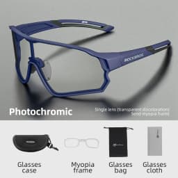 ROCKBROS Cycling Glasses Photochromic MTB Road Bike Glasses UV400 Protection Sunglasses Sport Safe Bicycle Eyewear Equipment
