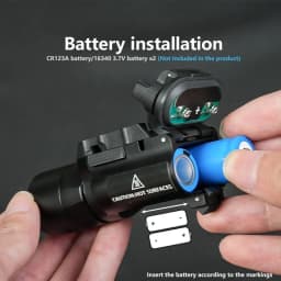 Tactical Gear Surefir X300 X300U Ultra Metal Pistol Gun 500Lumen LED Light Fit 20mm Rail Airsoft Hanging Hunting Flashlight