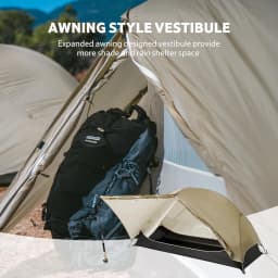 Naturehike Mongar UL Ultralight Backpacking Tent 15D Nylon Waterproof Hiking Tent 1/2 Person Riding Travel Trekking Shelter Tent