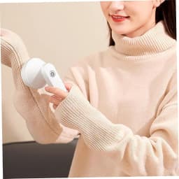 Saker Lint Remover 2026 Plus| Electric Fabric Shaver for Clothing | Type-C Fast Rechargeable Lint Remover Sweater Shaver for Pilling Clothes,Fuzz Fabric,Blankets,Home Decor (White)