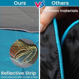 Outdoor Camping Blanket Fluffy Waterproof Warm Portable Storage Bag Hiking Picnic Car Use Multi-Functional Blanket