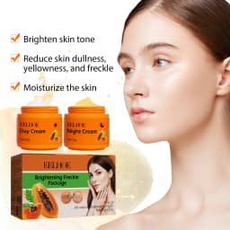 Papaya Brightening Cream, Dark Spot Care & Even Tone Moisturizer, Daily Nourishing Face Cream